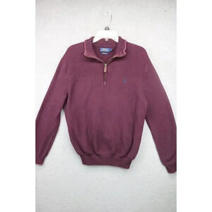 Polo Ralph Lauren Men's Pima Cotton Top-Sz. Large-1/4 Zip